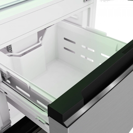 Deux tiroirs de congélation spacieux