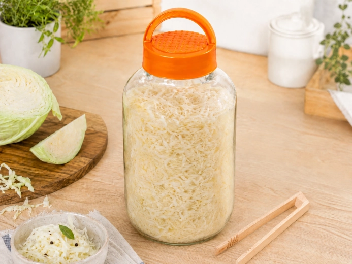 Capacité de 4 l pour les provisions maison