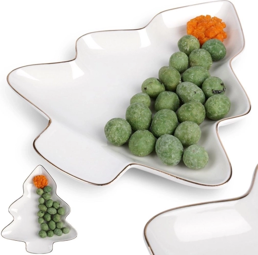 Blanc élégant avec liseré doré