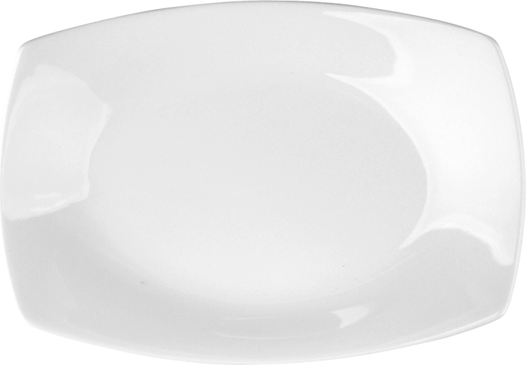 Mariapaula Moderna plat de service carré blanc 33 cm
