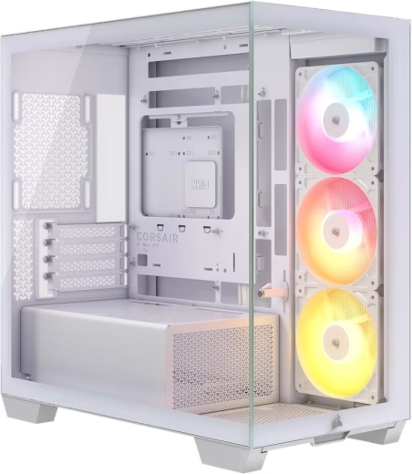 Boîtier PC CORSAIR 2800X RS-R ARGB mATX panoramique noir