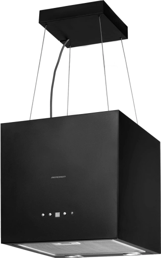 Design îlot élégant en noir mat