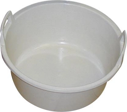 Bassin en plastique 49 cm avec poignées, granit