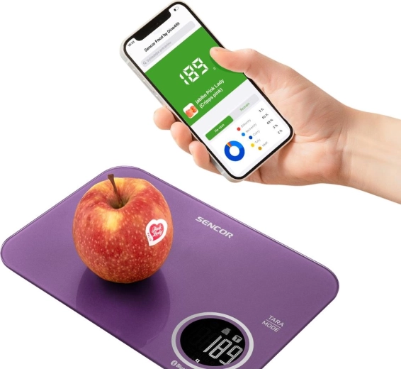 Aperçu des valeurs nutritionnelles sur le téléphone