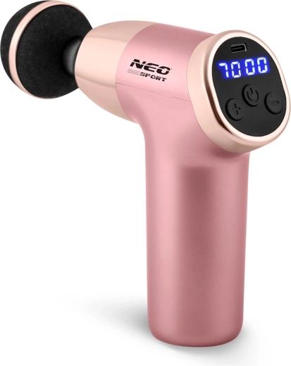 Massage par percussions précis avec écran LCD et vitesses multiples