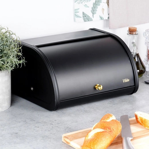 Couvercle à enroulement pratique avec poignée dorée