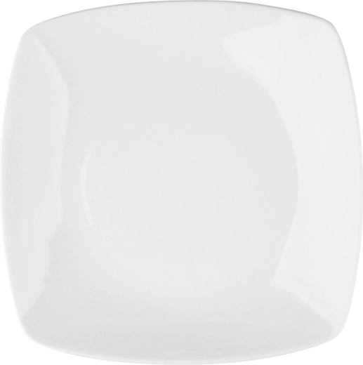 Assiette à dessert MariaPaula Moderna blanche 20,5 cm carrée