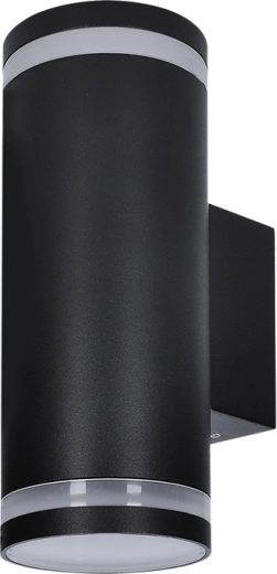 Applique murale extérieure Solight Potenza 2x GU10, noire
