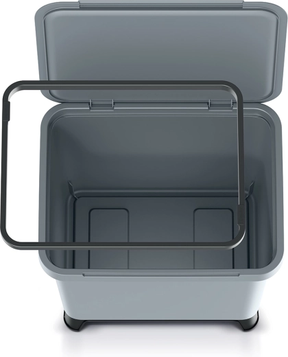 Sac fermement maintenu en place