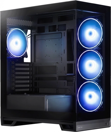 4× ventilateurs A-RGB 140 mm pour un refroidissement efficace