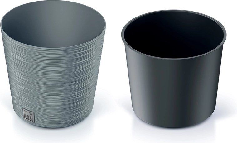 Pot Furu Round 25 cm couleur béton