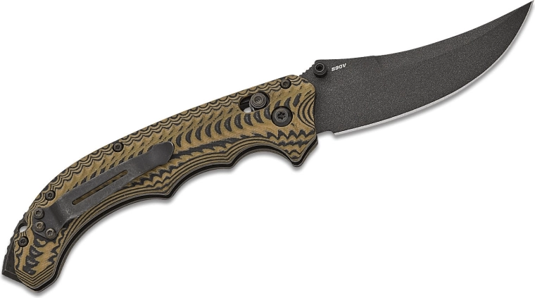 Lame durable en CPM-S90V avec revêtement Cerakote