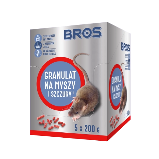 Granulés pour souris et rats BROS 1 kg