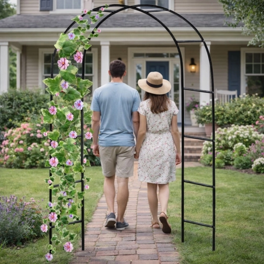 Entrée décorative du jardin et installation facile