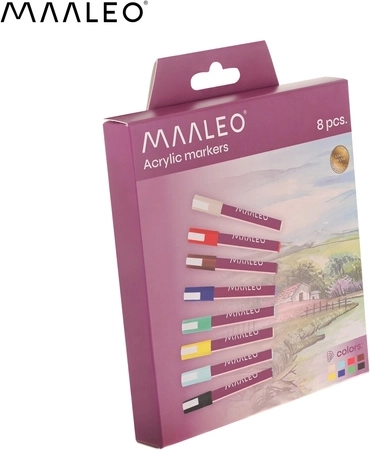 Set pratique de 8 couleurs