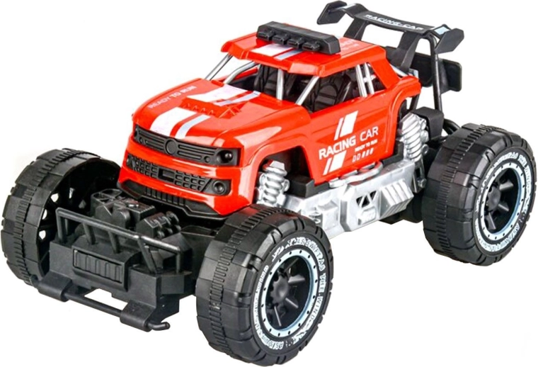 Voiture tout-terrain à friction – Rouge