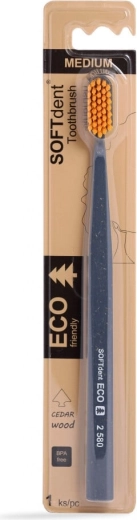 Brosse à dents Softdent éco-responsable medium