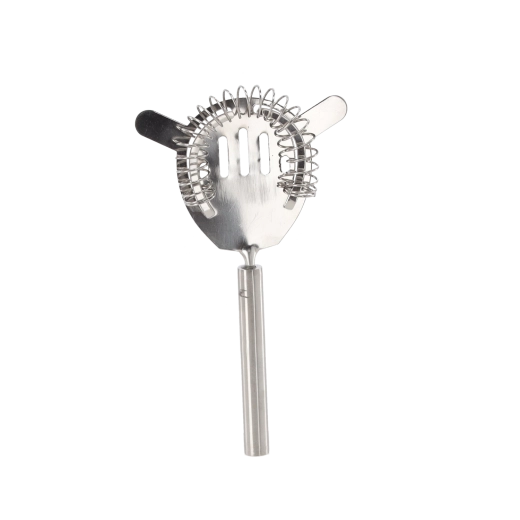 Service propre grâce à la passoire, à la cuillère et à la pince à glace