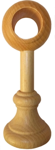 Support en bois pour tringle à rideaux – pin