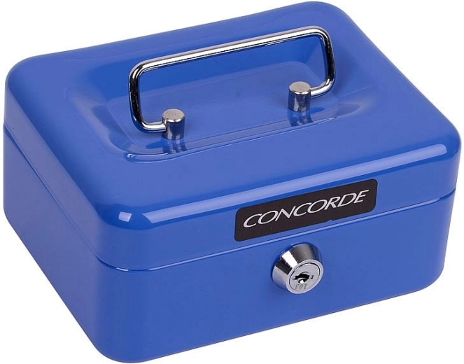 Caisse en métal Concorde 11 bleue
