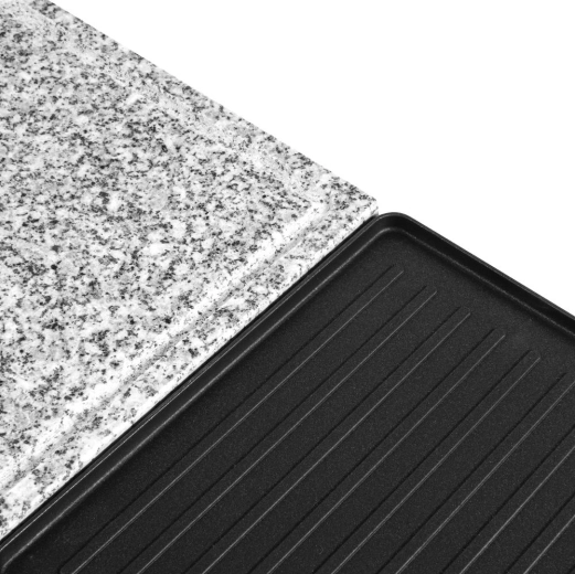Deux surfaces de cuisson en un seul appareil