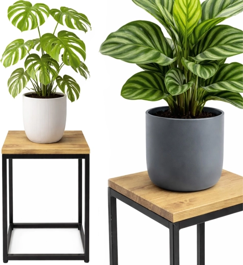 Étagère au décor craft