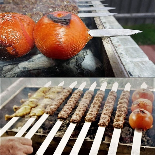 Idéal pour kebab, chachlik et légumes