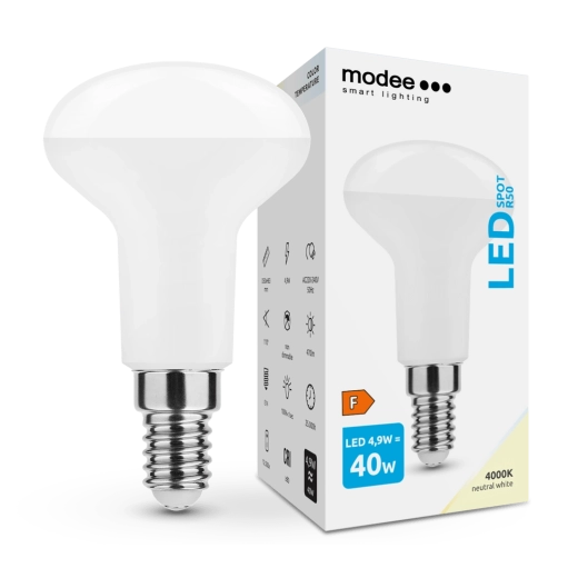 Ampoule LED Modee Lighting R50 4,9 W E14 blanc neutre