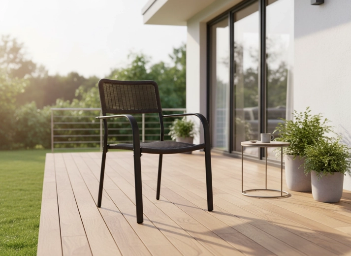 Assise élégante pour la terrasse et le jardin