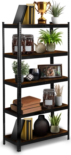 Structure en acier résistante de couleur noire