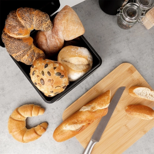 Couvercle pratique à charnières