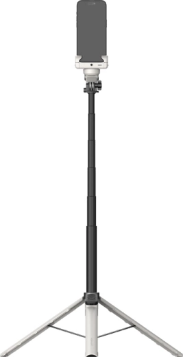 Plans fluides grâce à la stabilisation et à la rotation à 360°