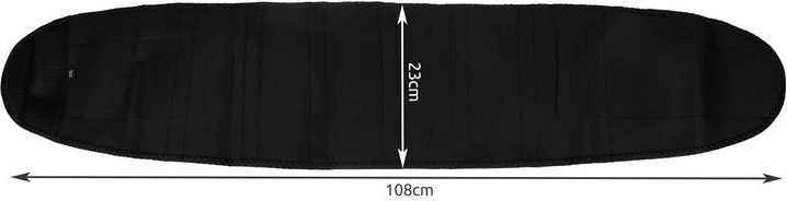 Dimensions XXL pour un maintien confortable de la taille