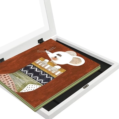Espace de rangement jusqu’à 150 images A4