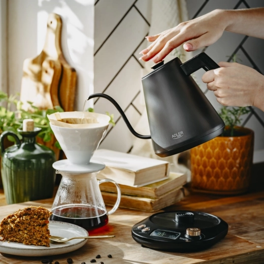 Versement précis pour le café filtré