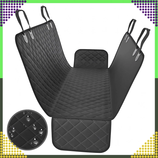 Tapis de siège auto imperméable pour chien, universel 137 × 147 cm