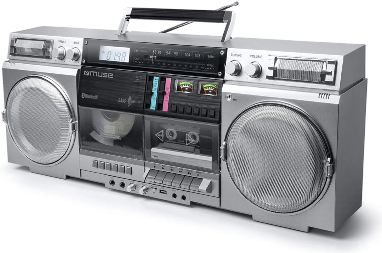 Boombox M-380 GBS argenté