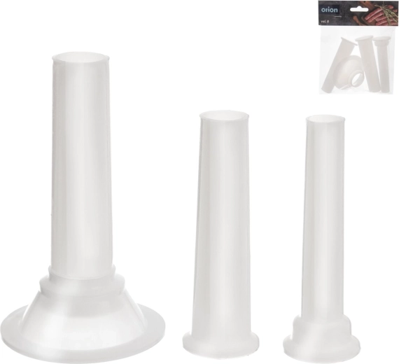 Kit de tubes de remplissage pour saucisses pour hachoir à viande, taille 8 (3+1), UH