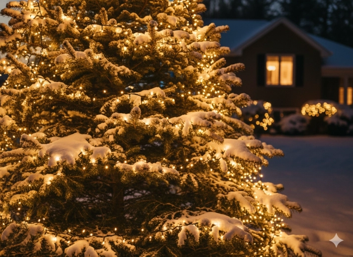 Guirlande lumineuse LED 500 LED blanc chaud 25 m