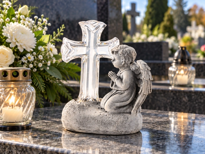 Décoration compacte pour tombe