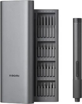 Tournevis électrique de précision XIAOMI avec étui magnétique et 24 embouts S2
