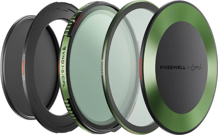 Freewell Brandon Li Basic Kit ensemble de filtres magnétiques VND/CPL 72 mm