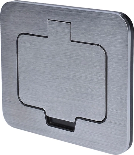 Prise de sol encastrable Solight IP55 avec couvercle rectangulaire