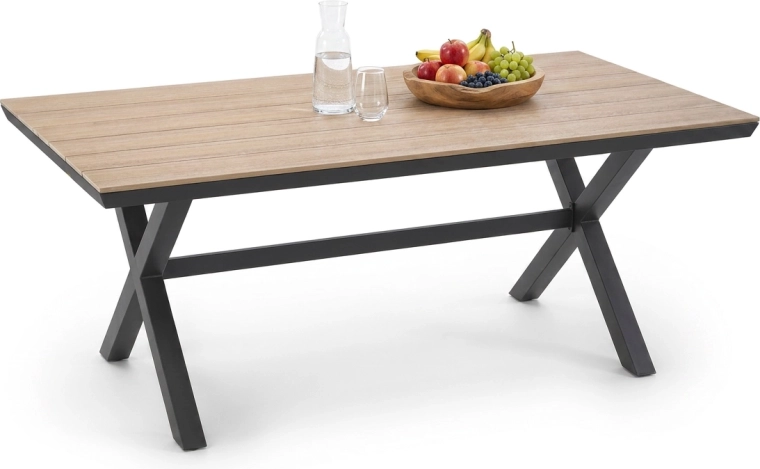 Plateau en polywood imitation bois
