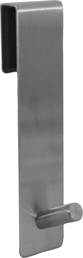 Patère de porte en acier inoxydable – Argenté