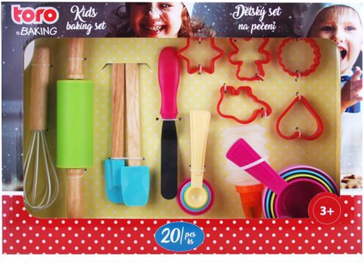 Set de pâtisserie pour enfants TORO, 20 pièces