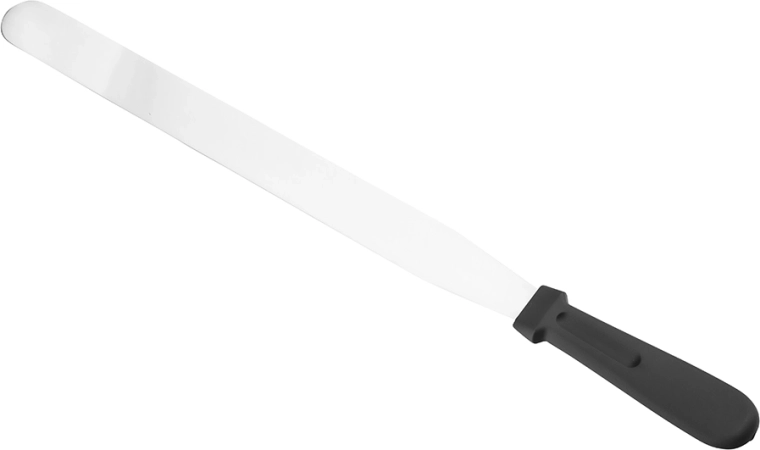 Lame en inox pour un étalement précis
