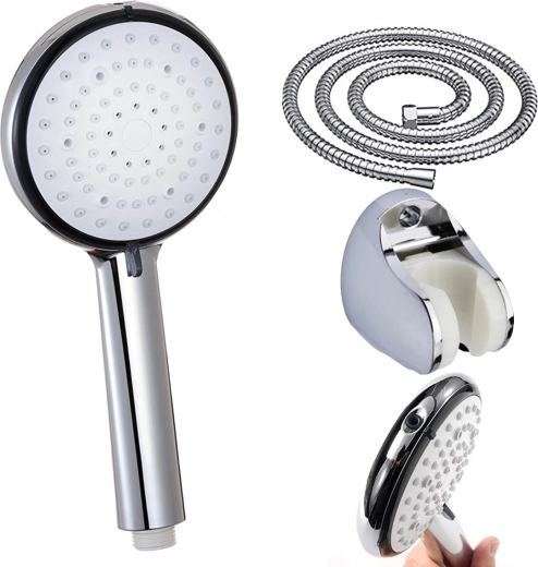 Pommeau de douche RENEW FORCE avec réglage et flexible