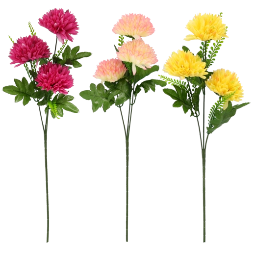 Trois fleurs pour un effet maximal