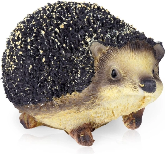 Figurine de jardin hérisson 14,5 × 9,5 × 8 cm
